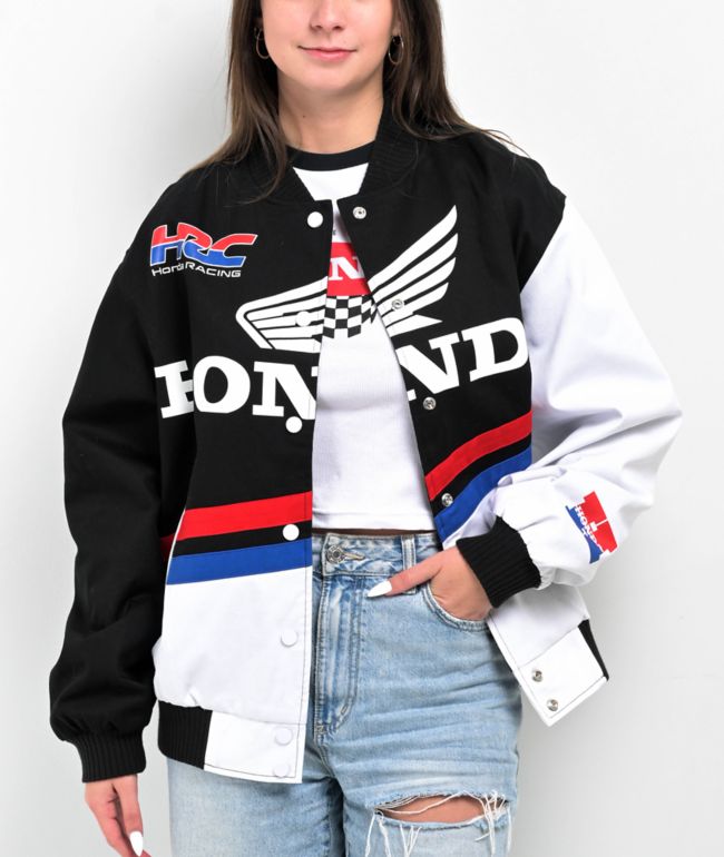 JT Racing x Honda Speed Black Racing Jacket