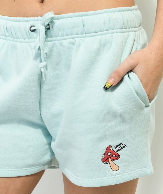 JV by Jac Vanek High There Blue Sweat Shorts - thumbnail 3
