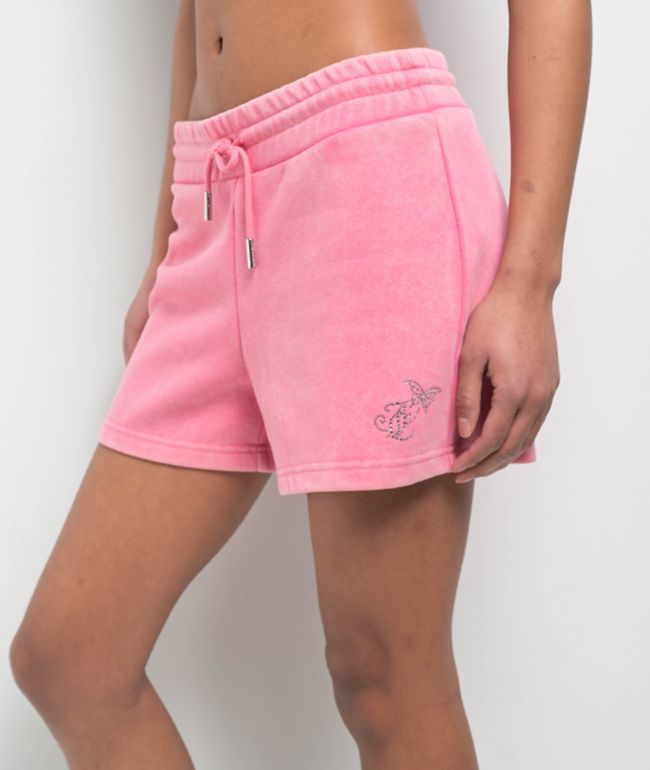 Juicy Couture Pink Lemonade Sweat Shorts - thumbnail 3