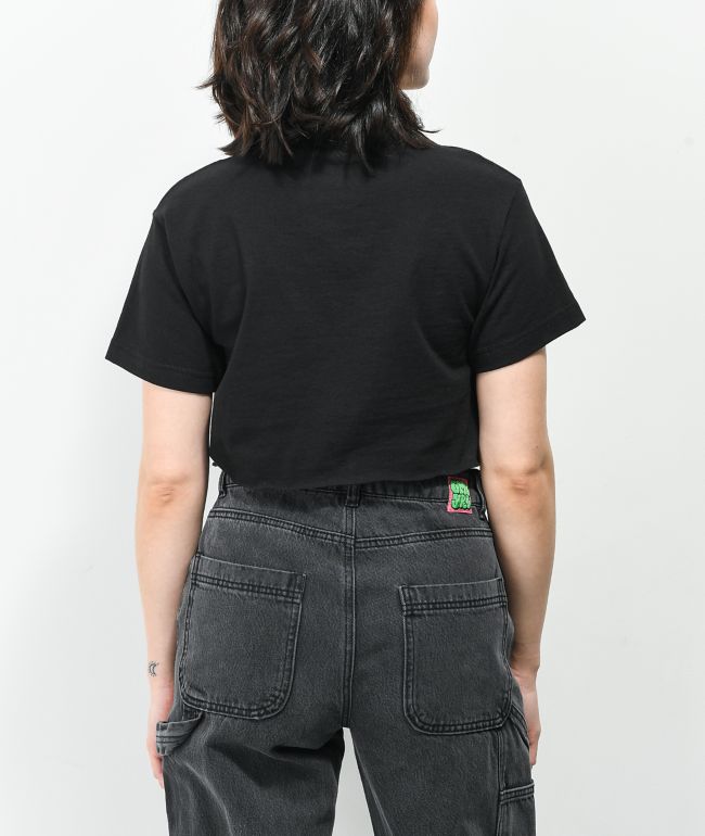 Key Street Driftin Black Crop T-Shirt - thumbnail 3