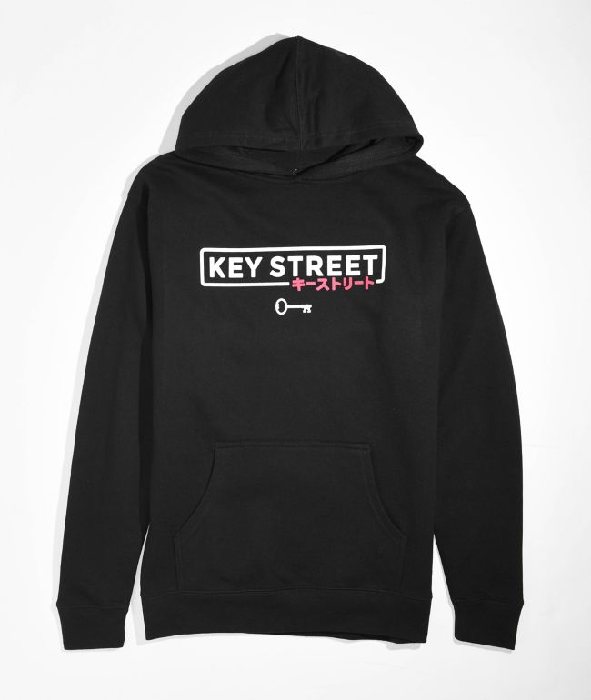 Key Street Kids Old School Black Hoodie - thumbnail 2