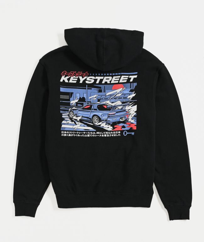 Key Street Kids Send It Black Hoodie