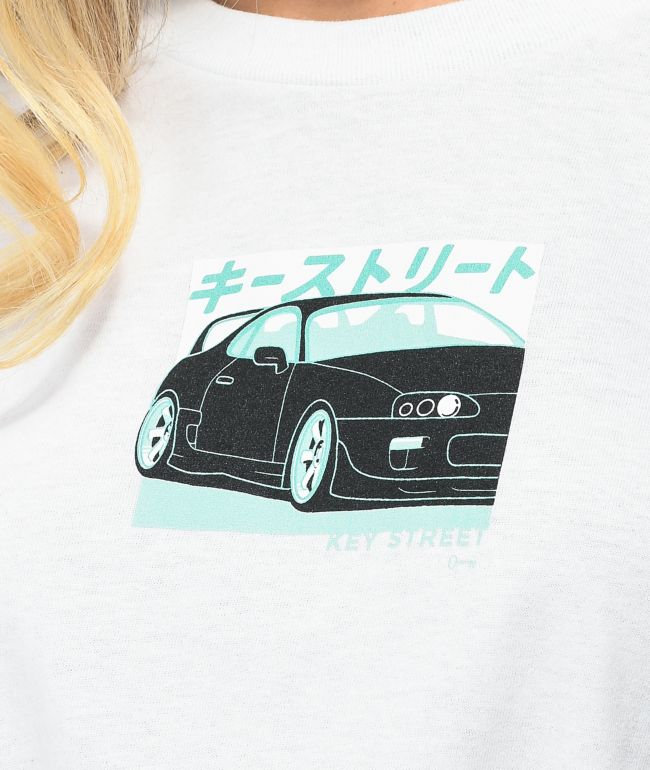 Key Street Saiko White T-Shirt - thumbnail 2