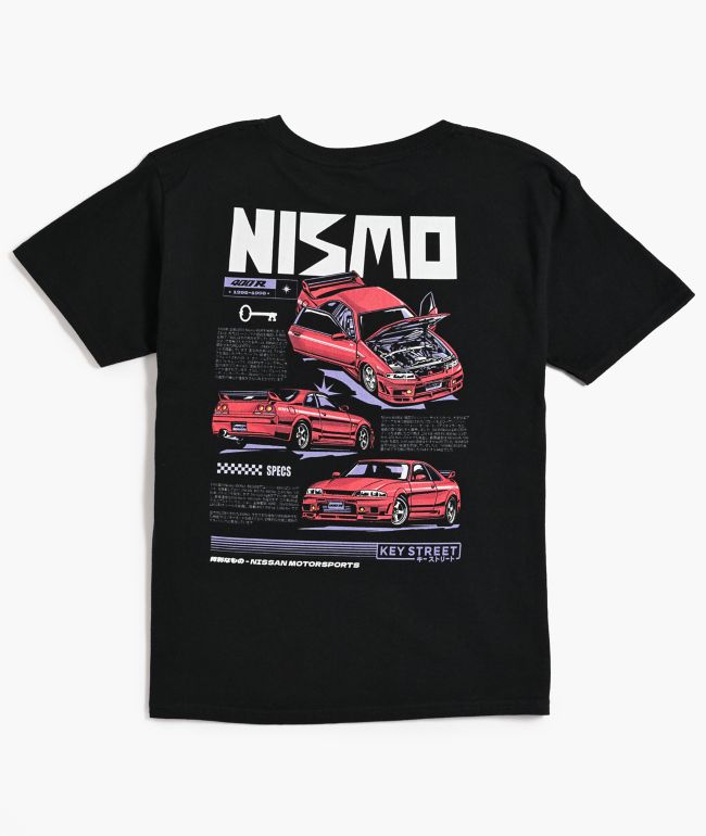 Key Street x NISMO Kids 400R Black T-Shirt