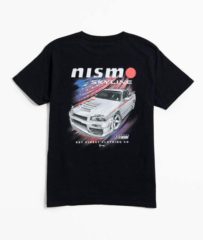Key Street x NISMO Kids Skyline Black T-Shirt