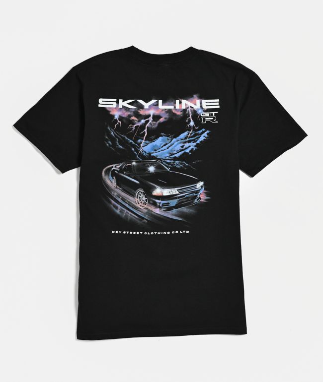 Key Street x Nissan Kids R32 Storm Black T-Shirt