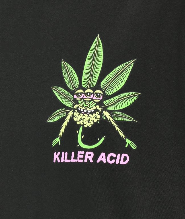Killer Acid Break On Thru Black T-Shirt - thumbnail 3