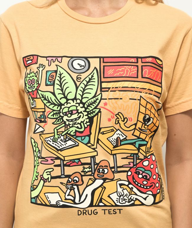 Killer Acid Drug Test Orange T-Shirt - thumbnail 2