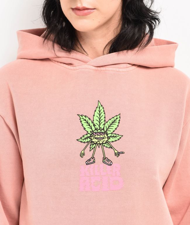 Killer Acid Psychonaut Pink Hoodie - thumbnail 3