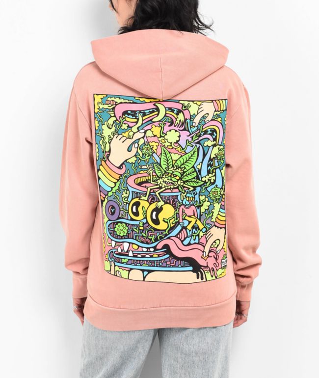 Killer Acid Psychonaut Pink Hoodie