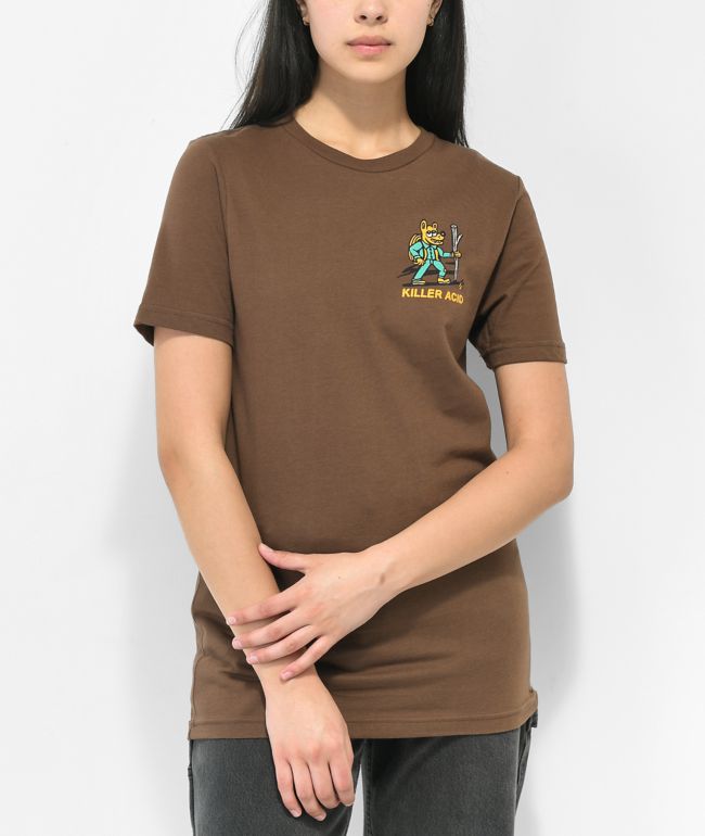 Killer Acid Take A Hike Chestnut T-Shirt - thumbnail 2