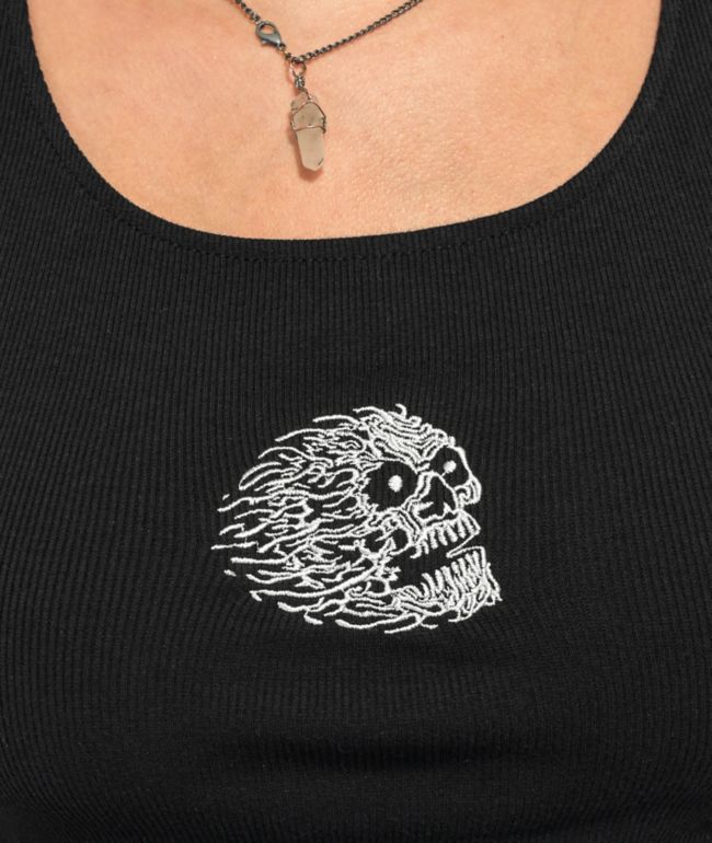 Liquid Death Instant Death Black Crop T-Shirt - thumbnail 3