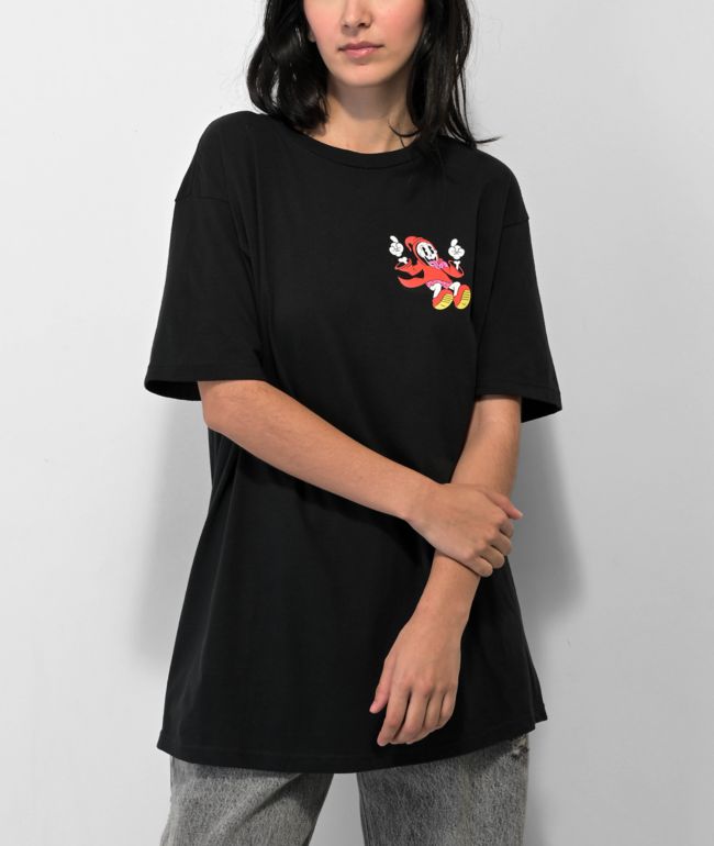Liquid Death Reaping Death Rainbow Black T-Shirt - thumbnail 2