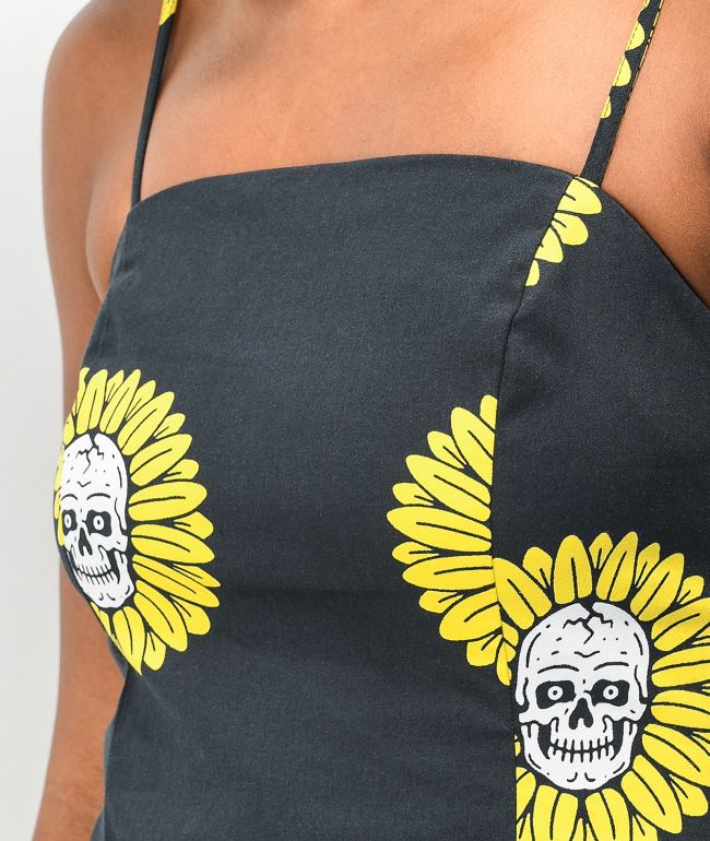 Lurking Class by Sketchy Sunshine Black Tank Dress - thumbnail 3