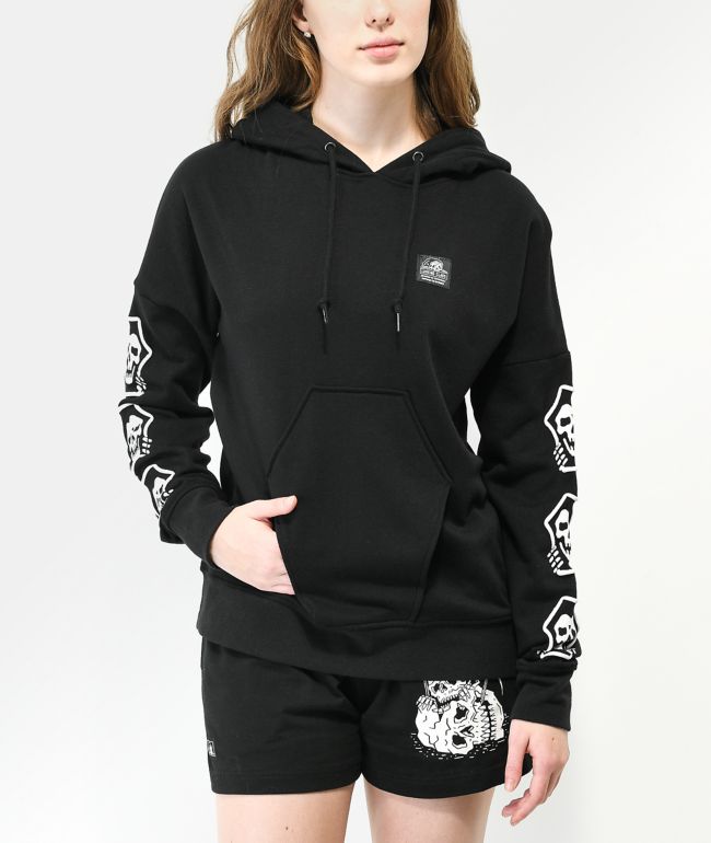 Lurking Class by Sketchy Tank Dead Inside Black Hoodie - thumbnail 2