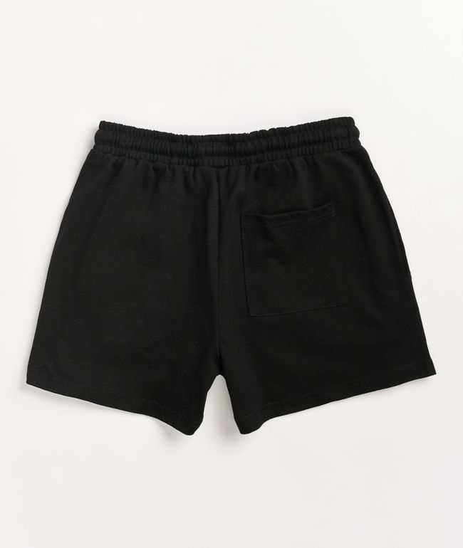 Lurking Class by Sketchy Tank Flame Black Sweat Shorts - thumbnail 2