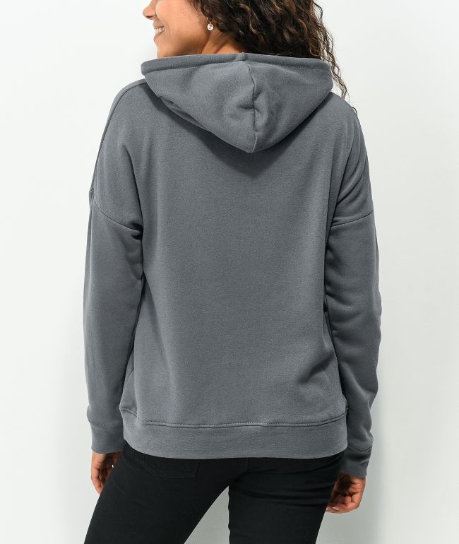 Lurking Class by Sketchy Tank Peeking Grey Hoodie - thumbnail 3
