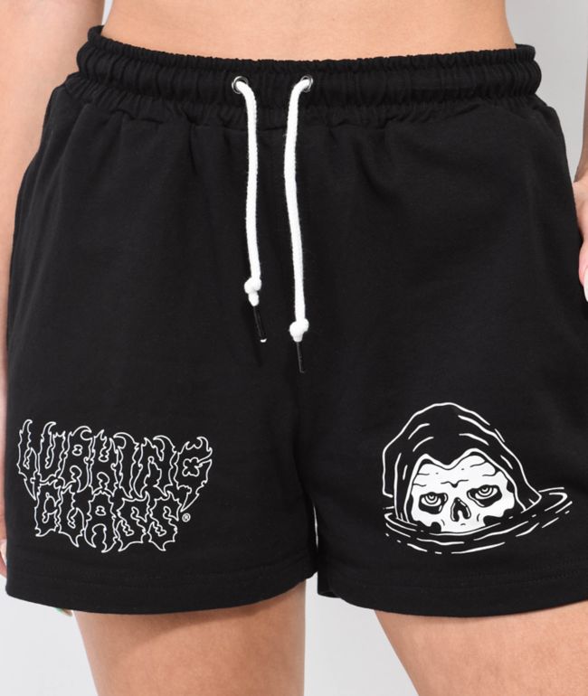 Lurking Class by Sketchy Tank Sinking Black Sweat Shorts - thumbnail 3