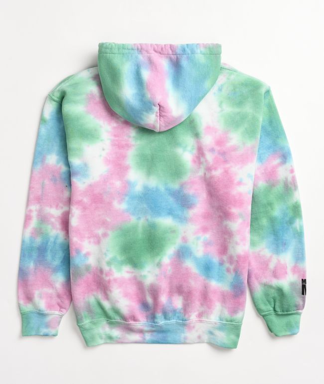 Married To The Mob Bitch I Elevate This Shit Tie Dye Hoodie - thumbnail 2