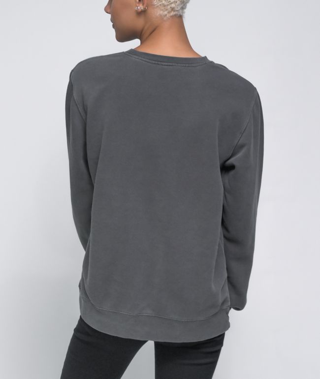 Married To The Mob Left Him On Read Crewneck Sweatshirt - thumbnail 2
