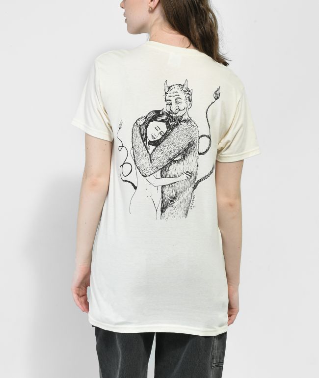 Melodie Good To Be Home Natural T-Shirt