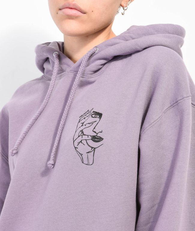 Melodie Headache Dusty Purple Hoodie - thumbnail 3