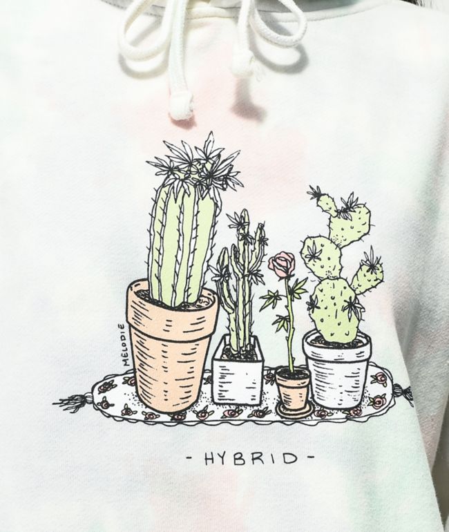 Melodie Hybrid Tie Dye Hoodie - thumbnail 2