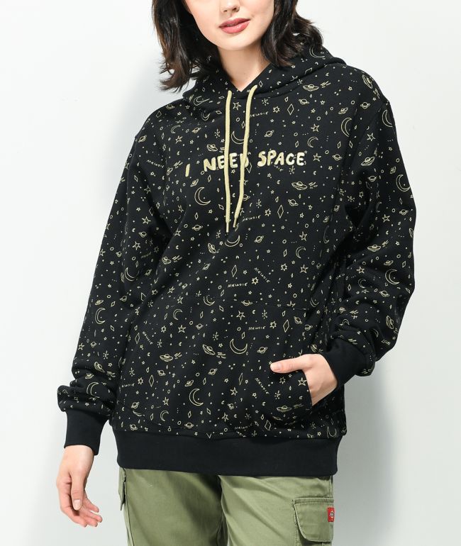 Melodie I Need Space Black Hoodie