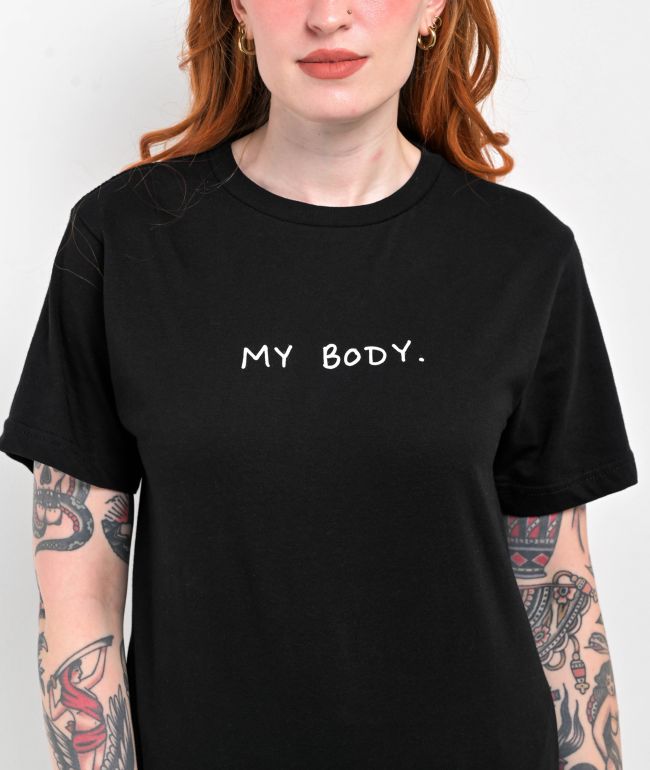Melodie My Body Black T-Shirt - thumbnail 3