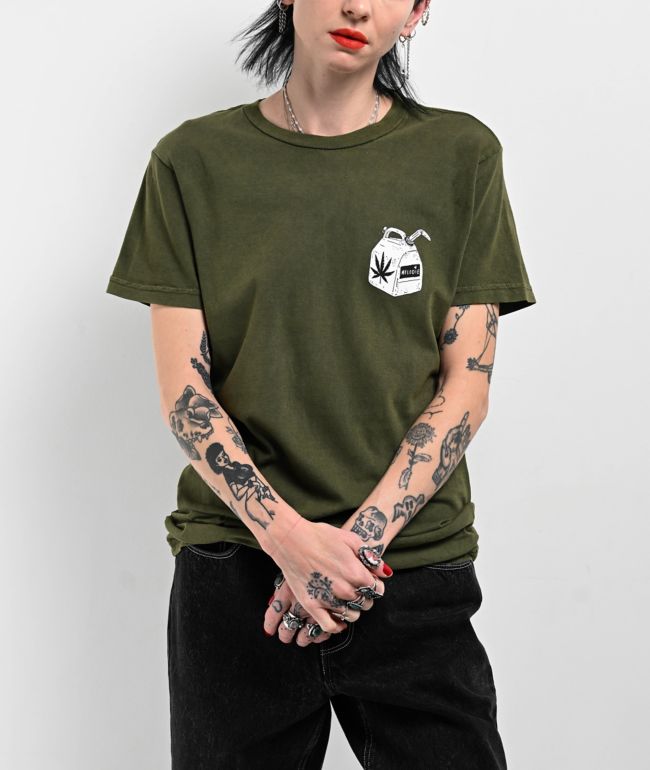 Melodie Nobody Rides Green T-Shirt - thumbnail 2