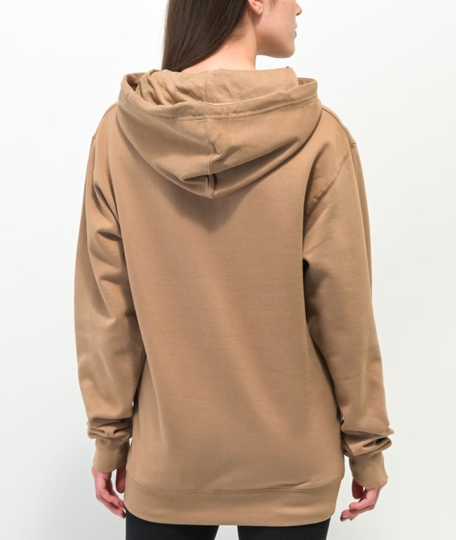 Melodie Reverse Medusa Tan Hoodie - thumbnail 2