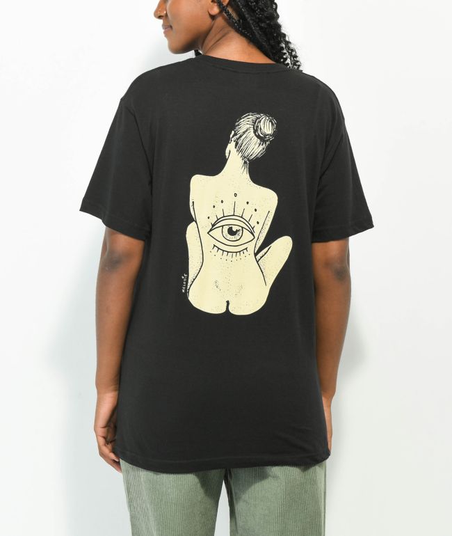 Melodie Watch Your Back Black T-Shirt