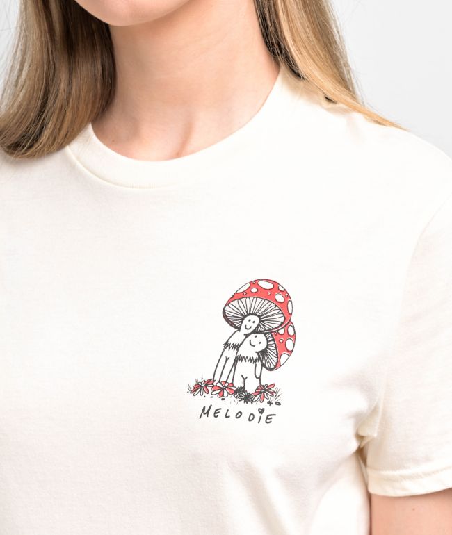 Melodie What's Real Anyway Natural T-Shirt - thumbnail 3