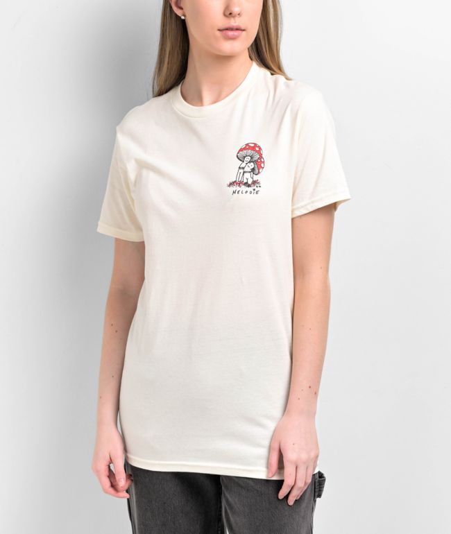 Melodie What's Real Anyway Natural T-Shirt - thumbnail 2