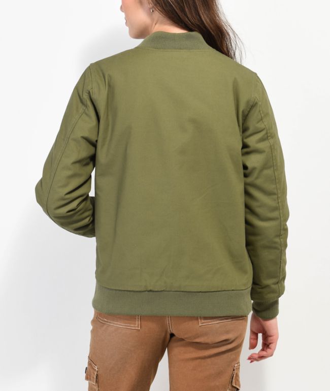 Members Only Duck Green Bomber Jacket - thumbnail 2
