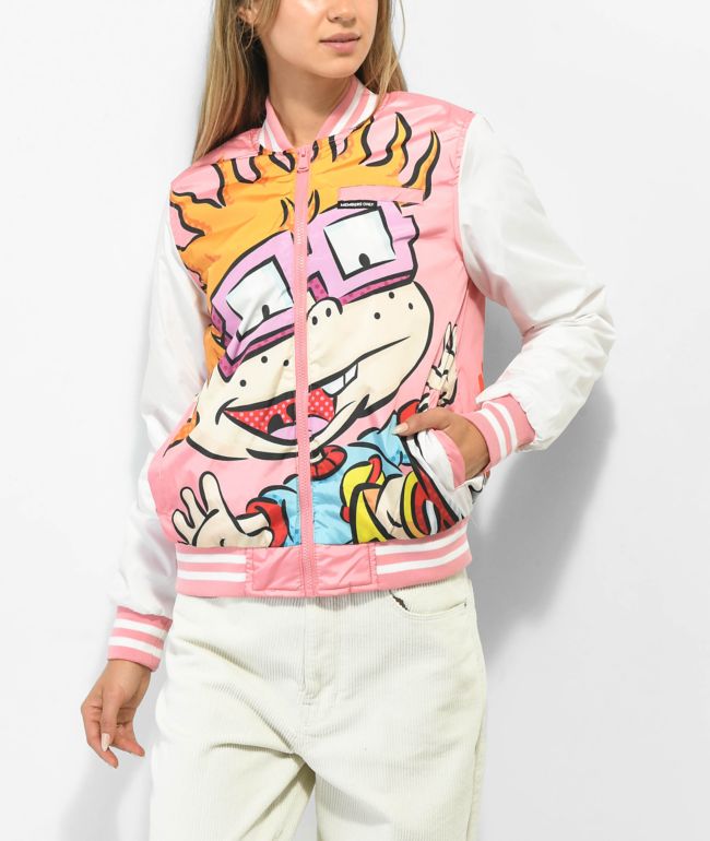 Members Only X Nickelodeon Chucky Pink Varsity Jacket - thumbnail 2
