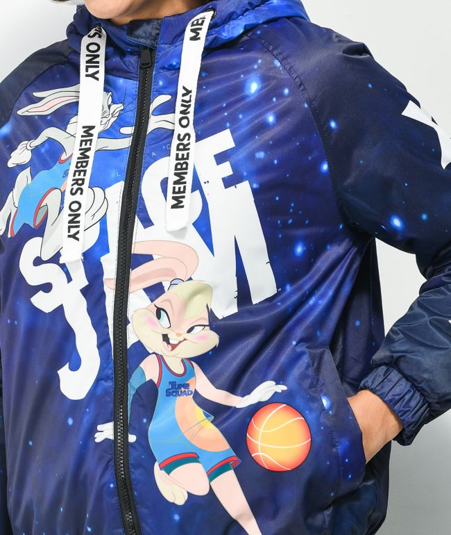 Members Only x Space Jam: A New Legacy Snorkel Bomber Puffer Jacket - thumbnail 3