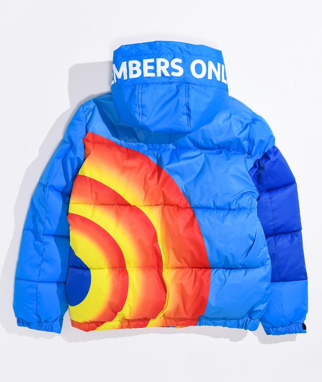Members Only x Space Jam Kids' Blue Puffer Jacket - thumbnail 2