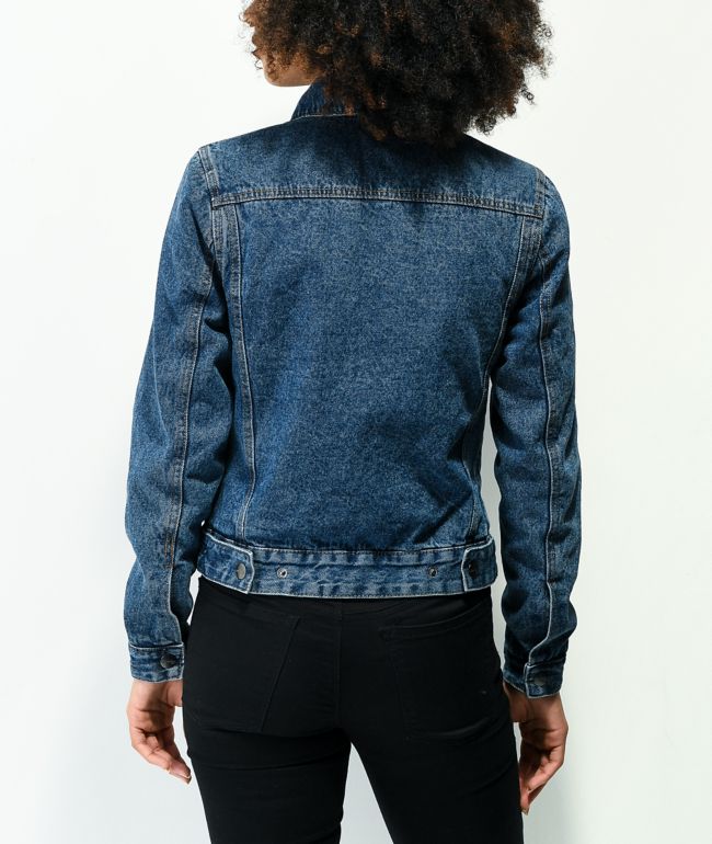 Members Only x SpongeBob Reversable Denim Trucker Jacket - thumbnail 3