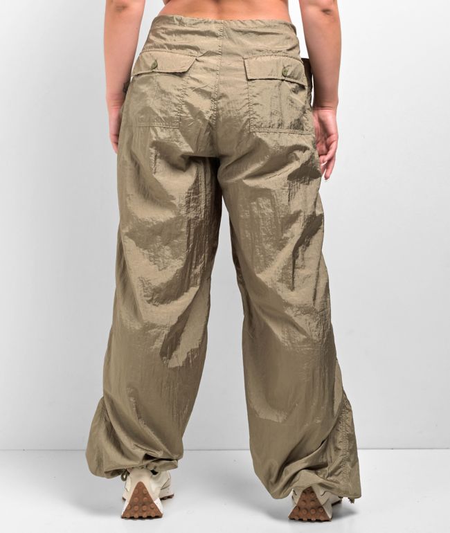 Motel Green Parachute Pants - thumbnail 2