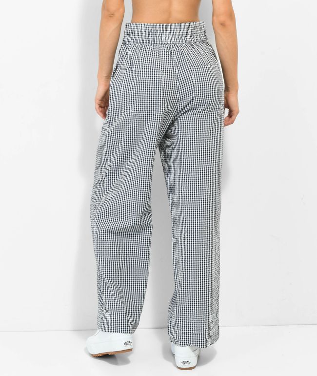 NGOrder Gingham Black Chef Pants - thumbnail 2