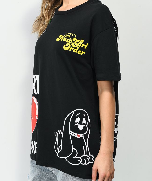 NGOrder Multi Back Print Black T-Shirt - thumbnail 3
