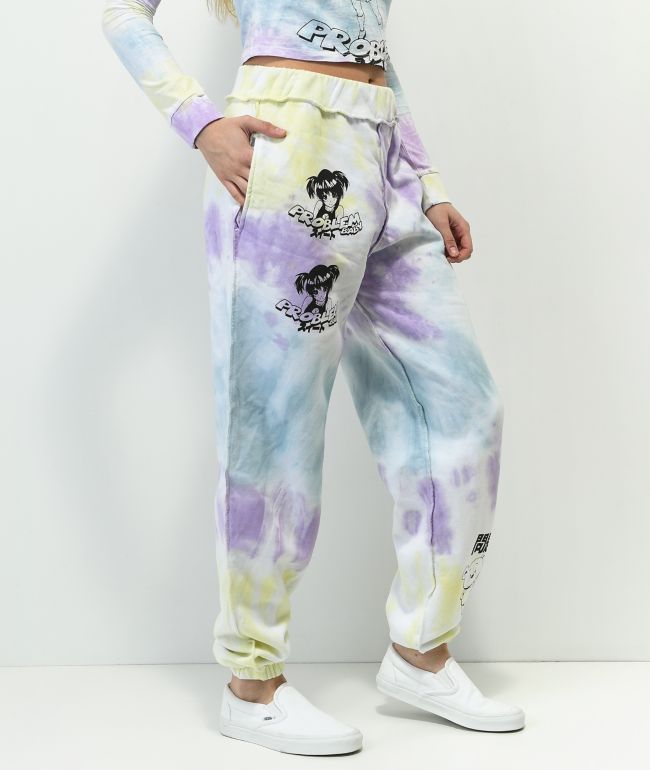 NGOrder Not My Problem Tie Dye Sweatpants - thumbnail 3