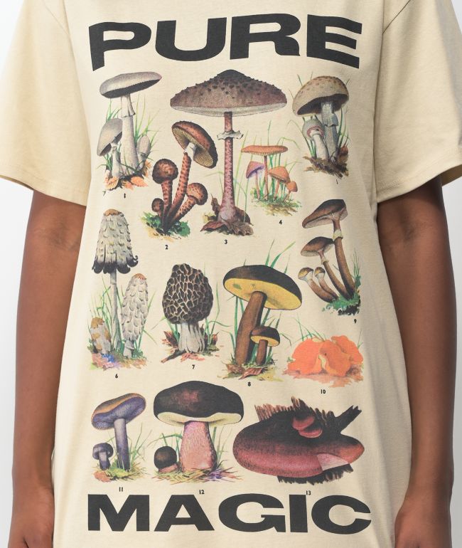 NGOrder Pure Magic Shrooms Cream T-Shirt - thumbnail 3