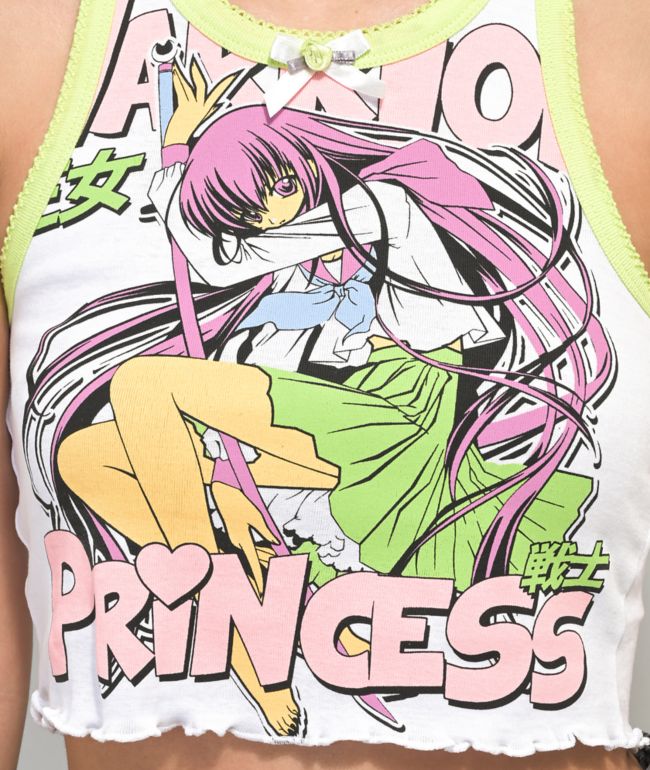 NGOrder Warrior Princess White Tank Top - thumbnail 3