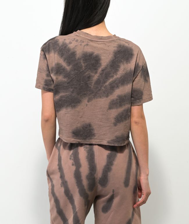 NGOrder Wild Ride Bleach Dye Crop T-Shirt - thumbnail 2