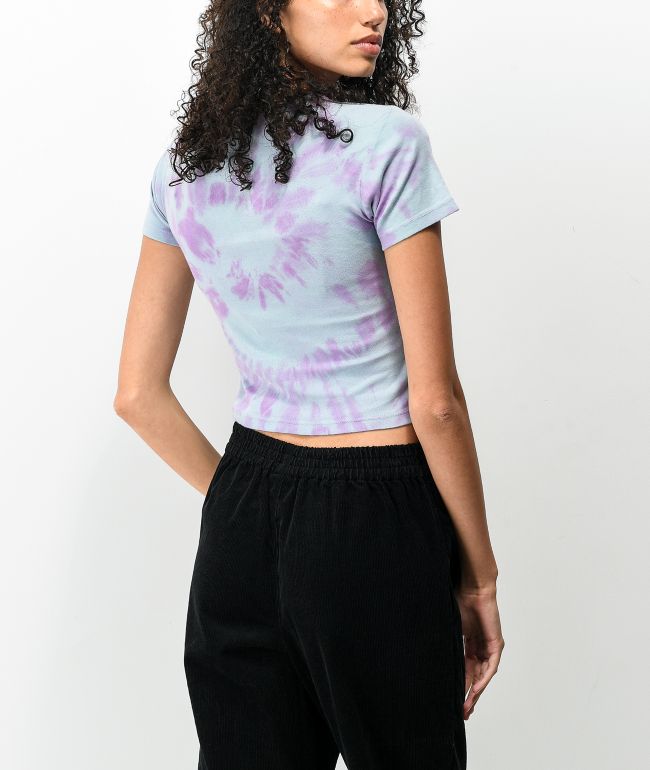 NGOrder x Hello Kitty Over It Blue Crop T-Shirt - thumbnail 2