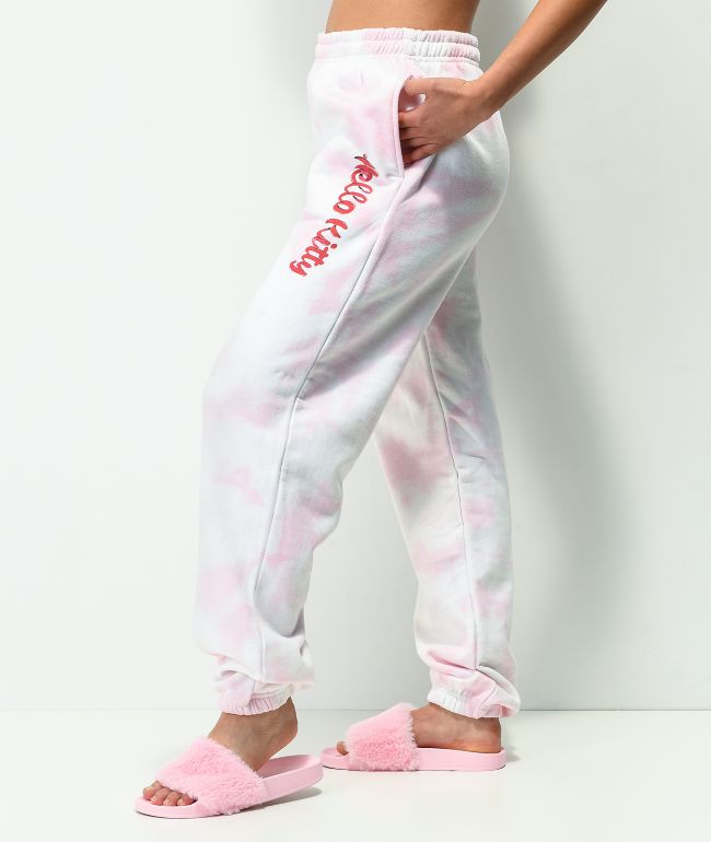 NGOrder x Hello Kitty Pink Tie Dye Sweatpants - thumbnail 3