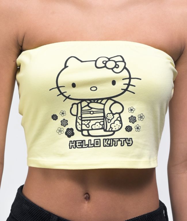 NGOrder x Hello Kitty Yellow Tube Top - thumbnail 2