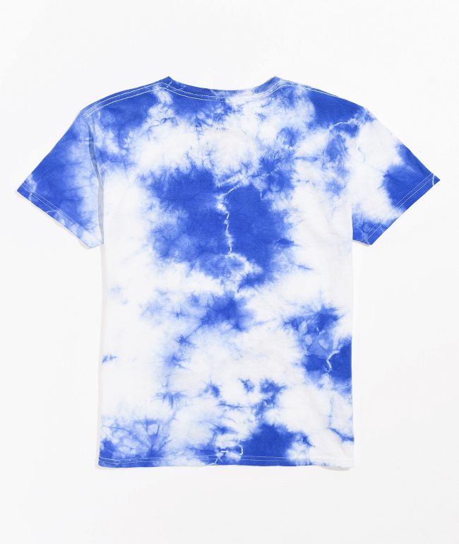 Naruto Kids Blue Tie Dye T-Shirt - thumbnail 2